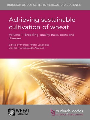 cover image of Achieving sustainable cultivation of wheat Volume 1